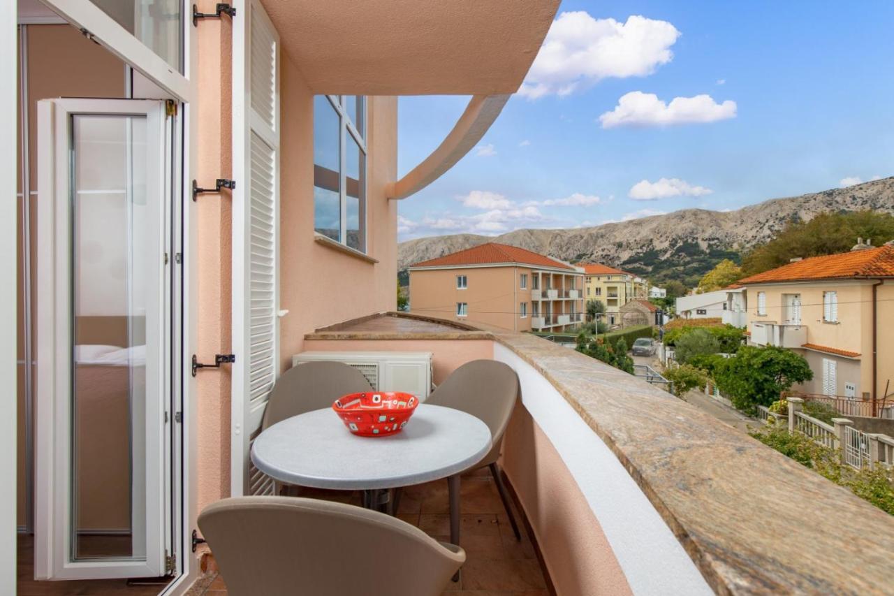 Apartments Eda Baška Buitenkant foto