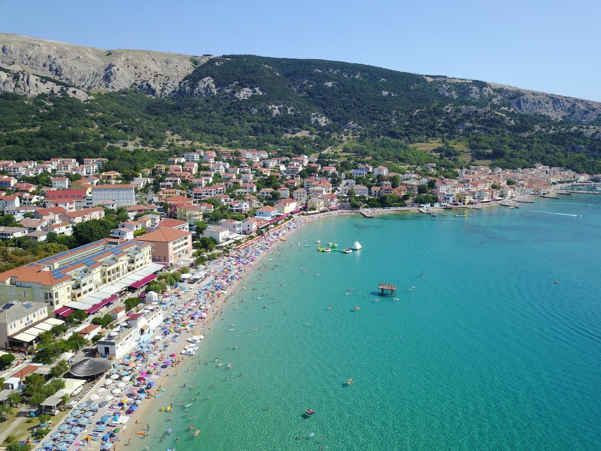 Apartments Eda Baška Buitenkant foto